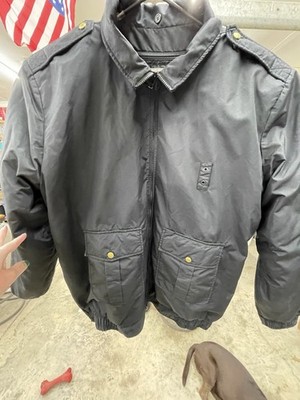Spiewak Jacket Mens Sz XXL Blk Patrol Duty Security Patch Waterproof Windproof