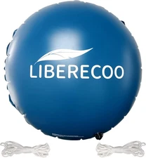 LIBERECOO 4FT Round Pool Pillows for Above Ground Pools 4x4 ft. (Round), Blue 