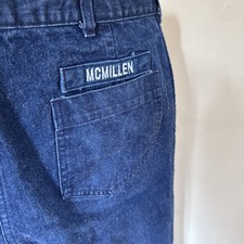 Vtg Military Sailor Jeans Wide Leg Bell Bottoms 30-31W/ 40H/32L Type 2