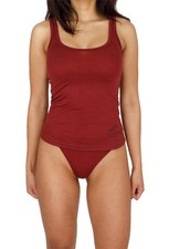 Damen Merino Tanktop Unterhemd Unterwäsche a...