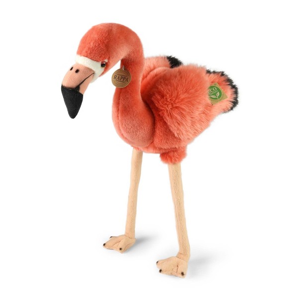 Rappa 211926 Flamingo Stehend 46 Cm ECO-FRIENDLY Kuscheltier PlüSchtier-image