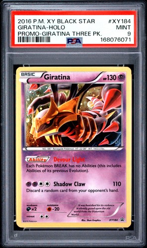 Giratina graded PSA 9 for sale on eBay