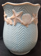 Rare Signature Tremiti Ceramic Wastebasket