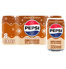 Pepsi Gingerbread Flavour Cans Limited Edition 8 X 330ml