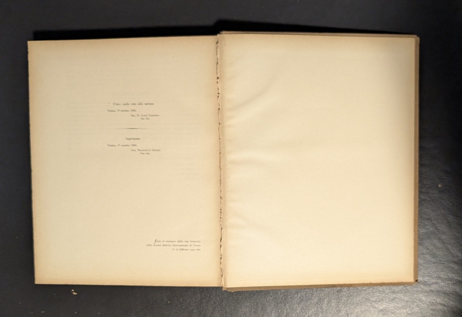 IL S. VANGELO DI NOSTRO SIGNOR GESU' CRISTO - A. BARBERIS - S.E.I. - 1941