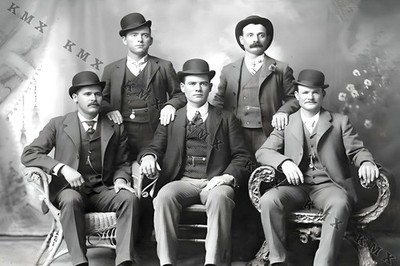 1890's Butch Cassidy's Wild Bunch 4x6 photo