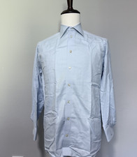 Eton Dress Shirt Mens 15 3/4 - 40 Light Blue Contemporary Business Casual