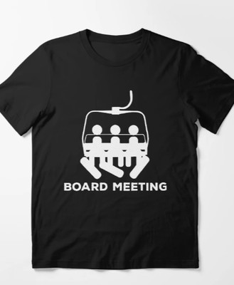 Snowboard vintage Meeting Gift Idea Snowboarding Vacation Essential T-Shirt