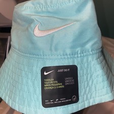 NEW Nike Infant Bucket Sun Hat UPF 40 Tropical Twist Mint Green Size 2T - 4T