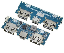 2pcs Dual USB 5V 2.4A /Type-C/ Power Module 18650 Circuit Board