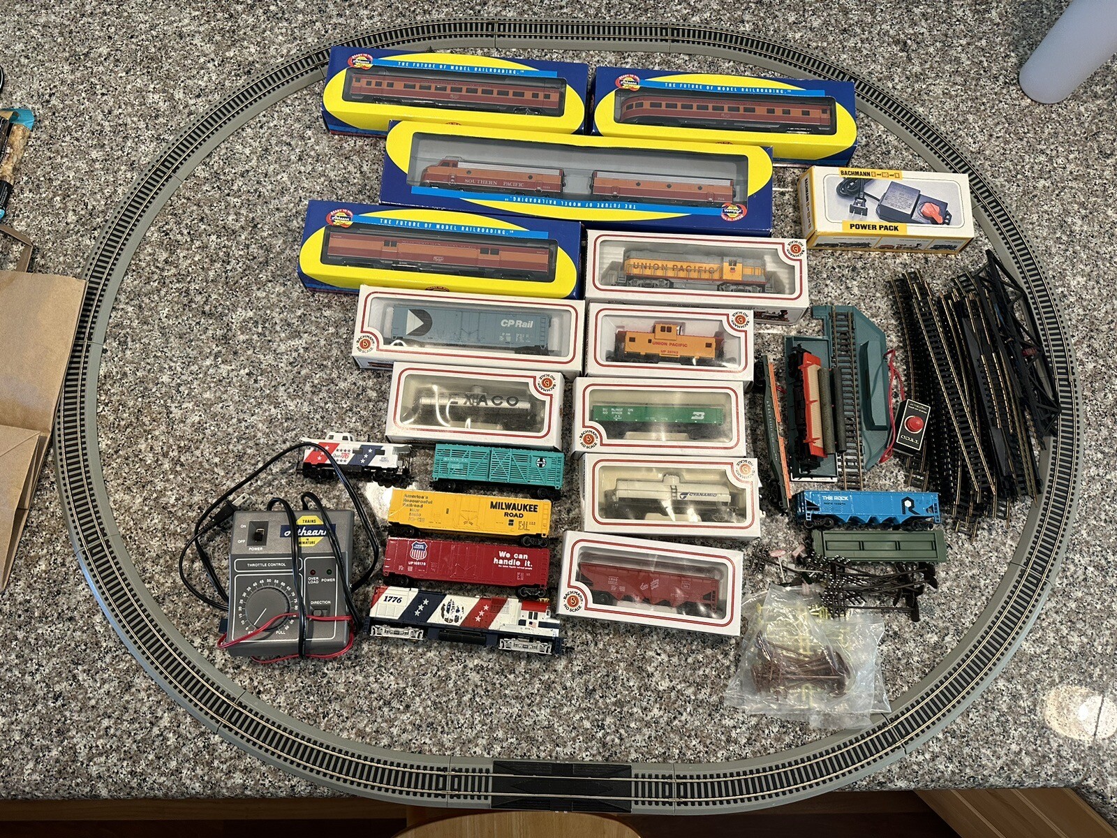 Vintage Brand New Bachmann Sears Train Set Union Pacific Loco New Rare & others eBay
