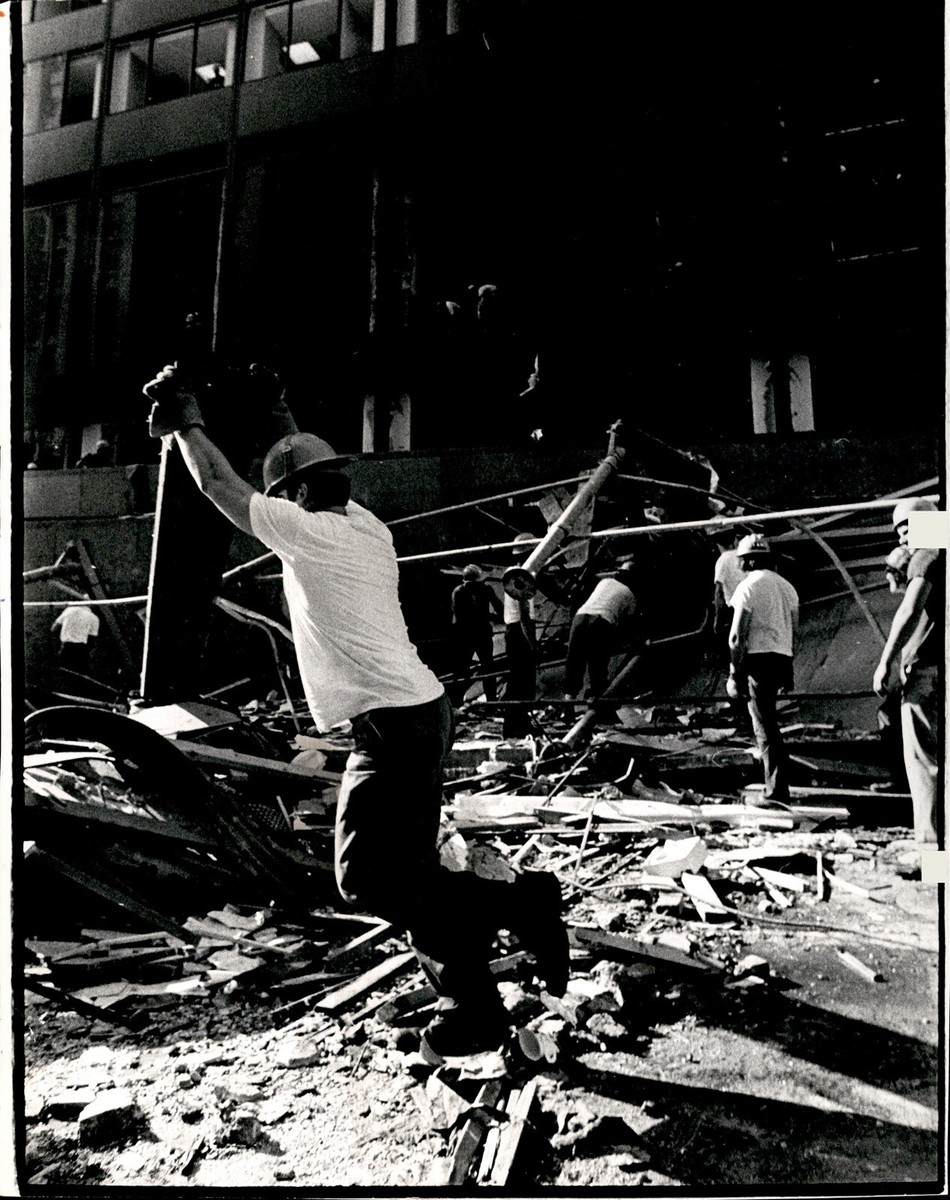 昭和48年シカゴChicago ROCK EXPLOSION '73チラシ LD371 1973 Original Oversize Photo FASHION TRADES BUILDING