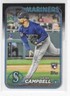 2024 Isaiah Campbell Topps Series 1 RC Rookie Card Seattle Mariners #58