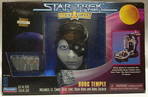 STAR TREK : BORG TEMPLE PLAYSET & BORG ACTION FIGURE MADE BY PLAYMATES - Picture 3 of 12
