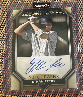 2024 Upper Deck Goodwin Champions Autograph #A-EP Ethan Petry Baseball