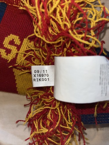 Spain National Team Adidas Football Soccer 2011 Scarf One size Unisex Adult - Picture 9 of 9
