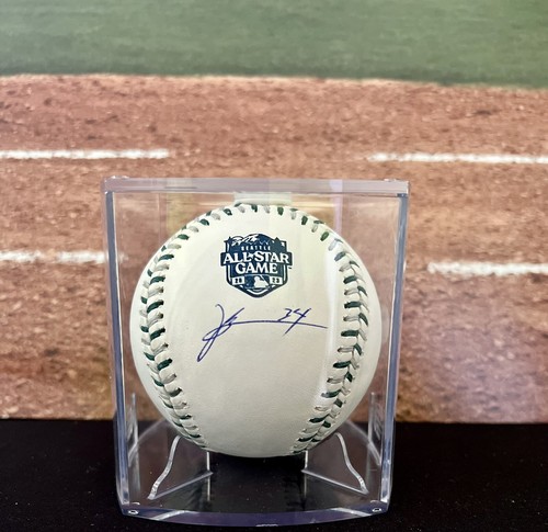 Kodai Senga Signed 2023 All Star Game Baseball Mets - BECKETT - CASE INCLUDED - Picture 3 of 5