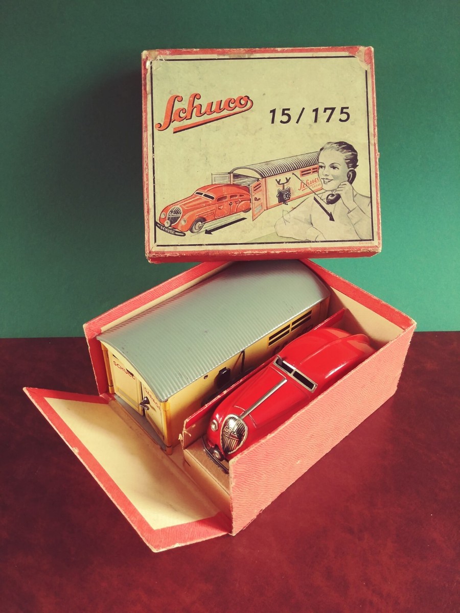 Scarce 1930's Schuco 15/175 Set Tin Wind-up 1750 Limousine