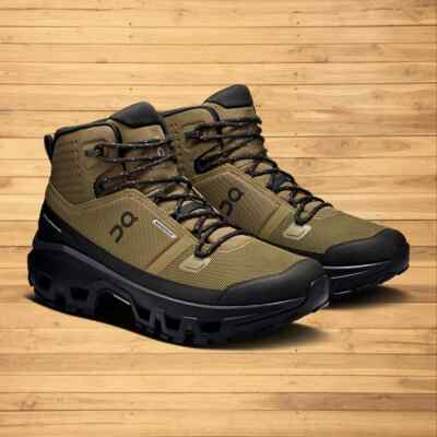 #ad #ad Size US 7 11 On Running Cloudrock Mid Wp Hunter Black Men#x27;s $80.89