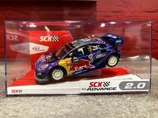 SCX 1/32 Scale Advance 2.0 FORD PUMA RALLY WRC " LOEB AWD with lights