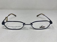 Montatura occhiali da vista Leader LM301 Navy 46-18-125 blu metallo full rim CD35