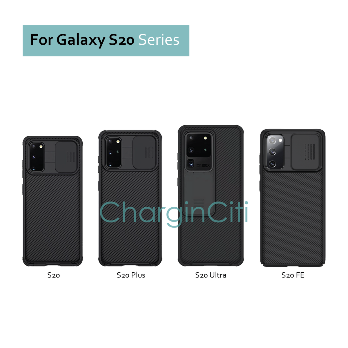 For Samsung Galaxy S20 Ultra S20 Plus S20 FE Nillkin CamShield