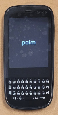 Palm Pixi P120EWW - Black ( Sprint ) Very Rare webOS Smartphone