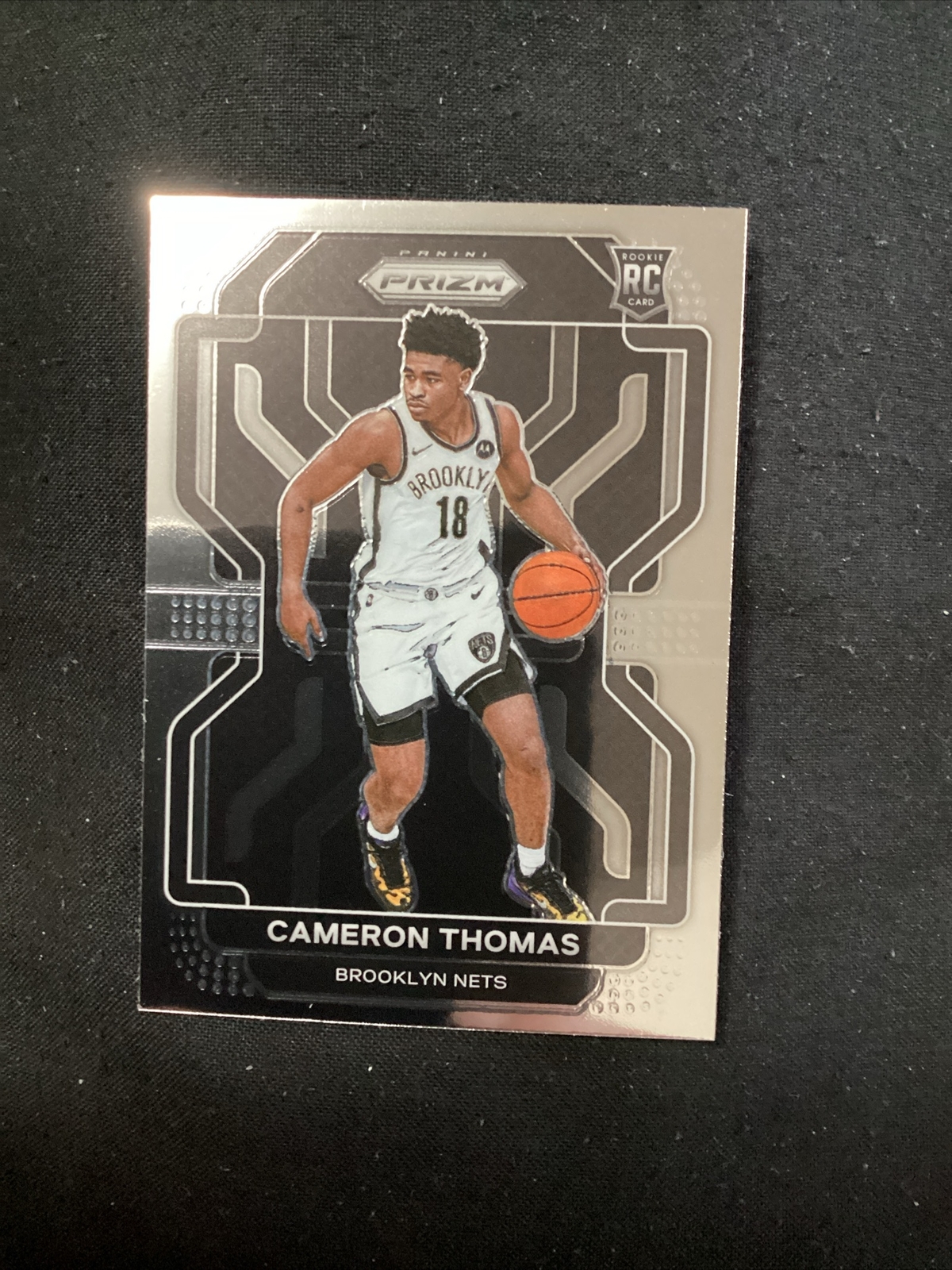 2021-22 Panini Prizm Cameron Thomas #297 Rookie Brooklyn Nets            TR7