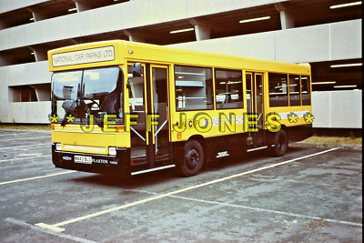 ORIGINAL 35mm DIA 6922 - N.C.P. Dart/Plaxton M443BLC Birmingham Airport 6.6.95