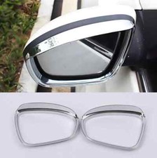 Rearview Mirror Side Frame Lid Cover Trim Chrome For 21-25 Nissan Rogue X-Trail