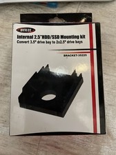 BYTECC HDD/SDD Mount Convert 3.5" to 2x2.5" drive bay Mounting Kit Bracket 35225