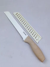 CAROTE Kitchen 8" BREAD Knife, Stainless Steel w/ Ceramic NON-STICK Coating, NEW