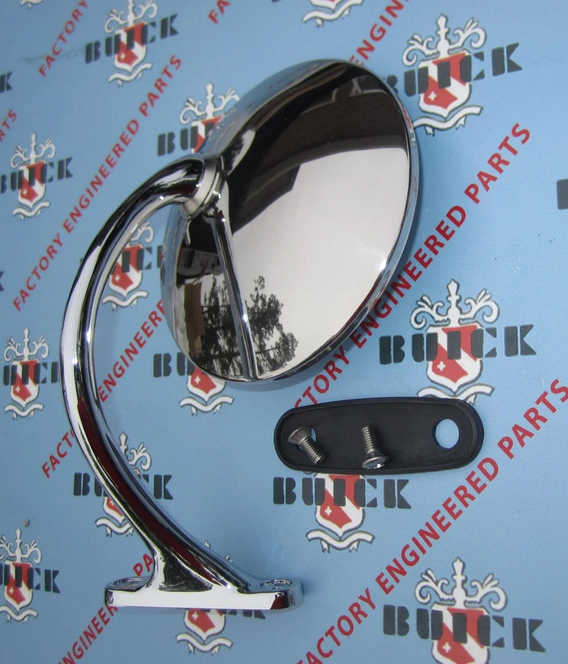 Espejo retrovisor exterior Buick 1948-1953 derecho. Calidad de espectáculo. Idéntico al original Foto 4 de 4
