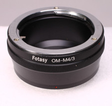 FOTASY LENS ADAPTER OLYMPUS OM TO MICRO 4/3