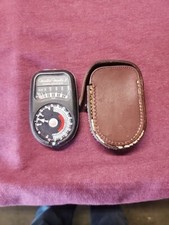 Vintage Weston Master II Universal Exposure Light Meter Model 735 w/Case 107