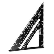 Rafter Square Triangle Carpenter Square Die-cast Aluminum Alloy for Woodworki...
