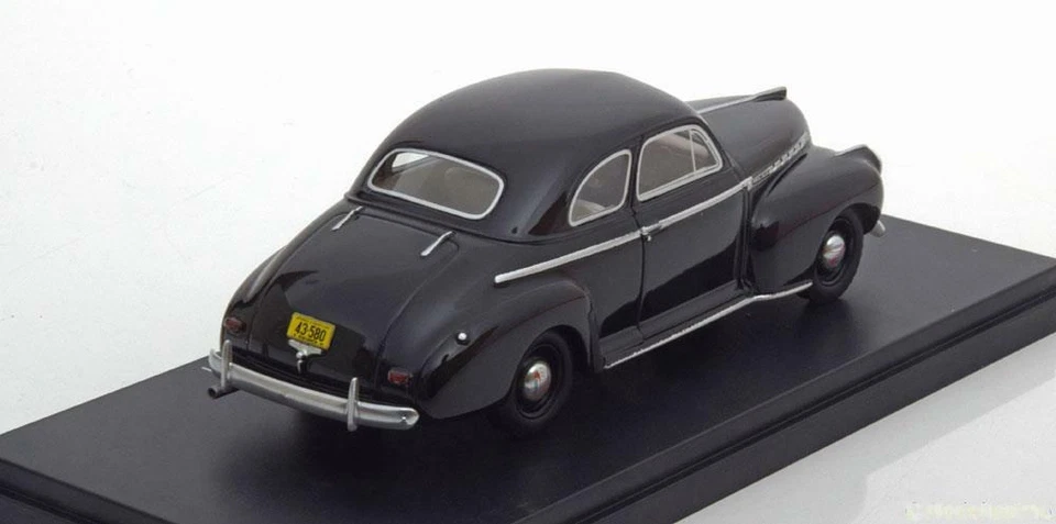 CHEVROLET SPECIAL DE LUXE COUPE 1941 NERO NEO 46990 1/43 RESINA SCHWARZ USA AUTO - Immagine 3 di 3
