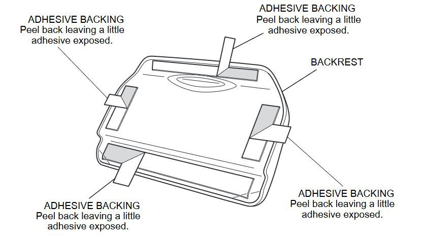 Genuine Honda OE Africa Twin SCL500 Scrambler Top Case Backrest