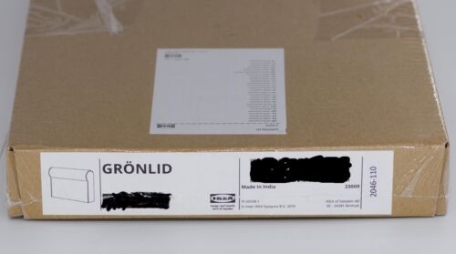 IKEA Bezug Grönlid 2er Schlafsofa Bettsofa Armlehne Ljungen hellgrün Couch Husse - Bild 3 von 6
