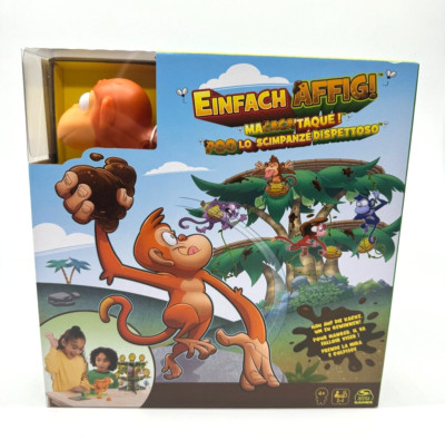 Spin Master Games Spiel Einfach Affig! Lustiges Spiel für die ganze Familie NEU