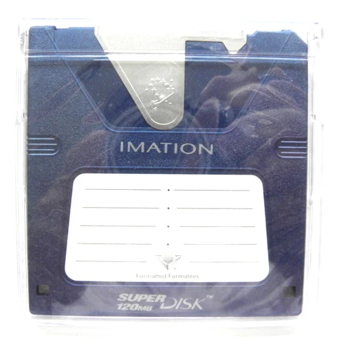 Imation Superdisk 120MB USB PC LS 120 Drive New Sealed