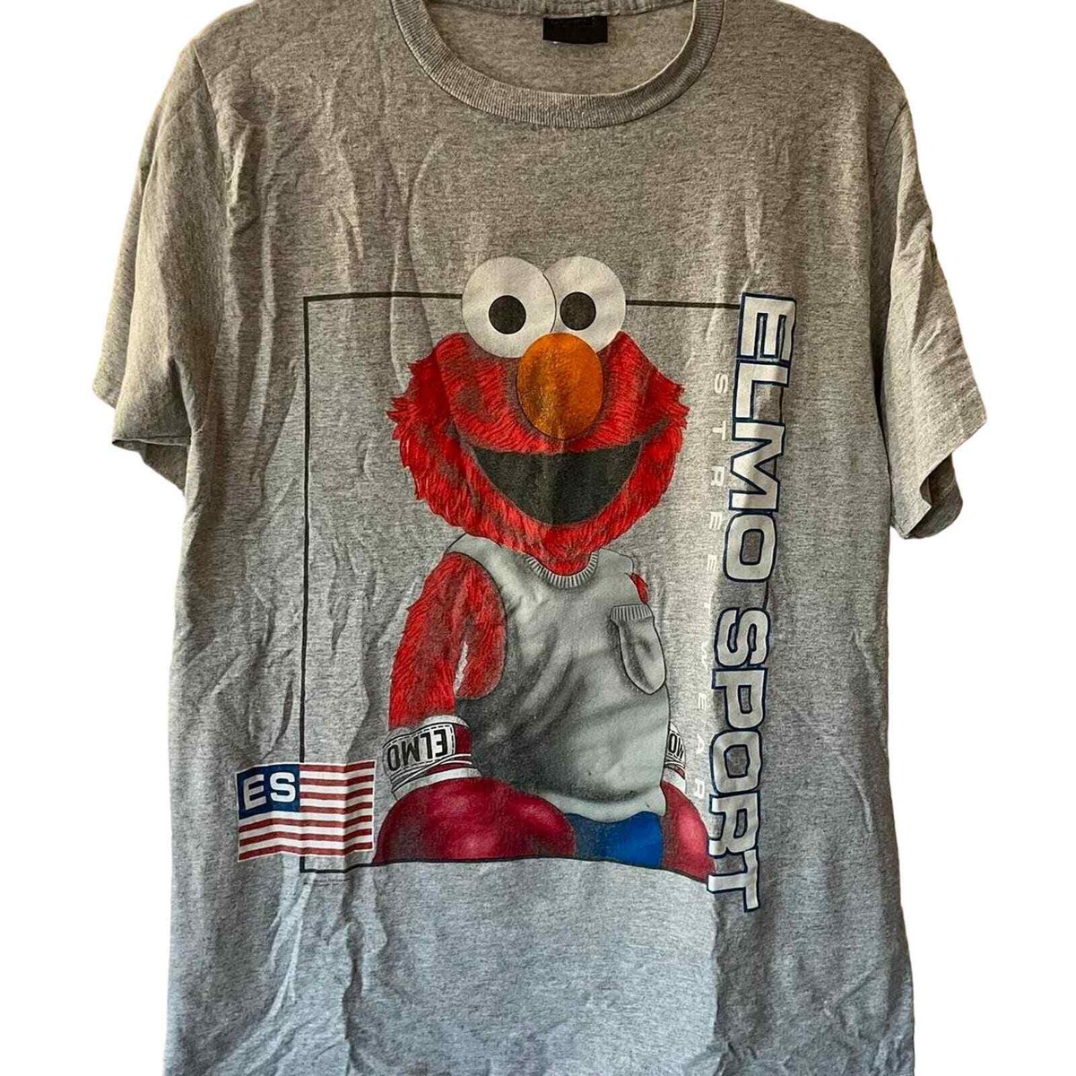 J*様 エルモ tシャツ elmo shirt vintage changes Vintage 90s Elmo Sport Streetwear Single Stitch Changes
