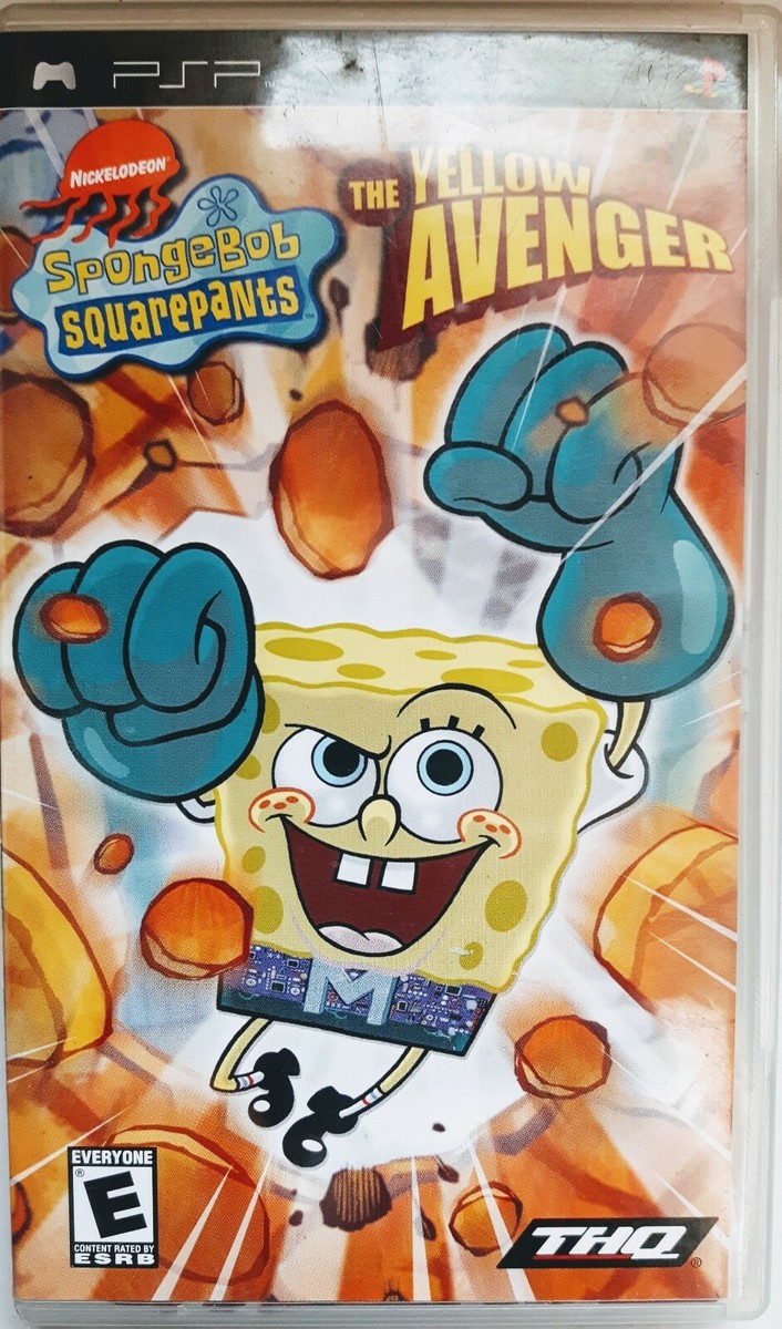 その他 Sponge Bob Square Pants: Yellow Avenger - PSP SPONGEBOB SQUAREPANTS: THE YELLOW AVENGER - Sony PSP, UMD