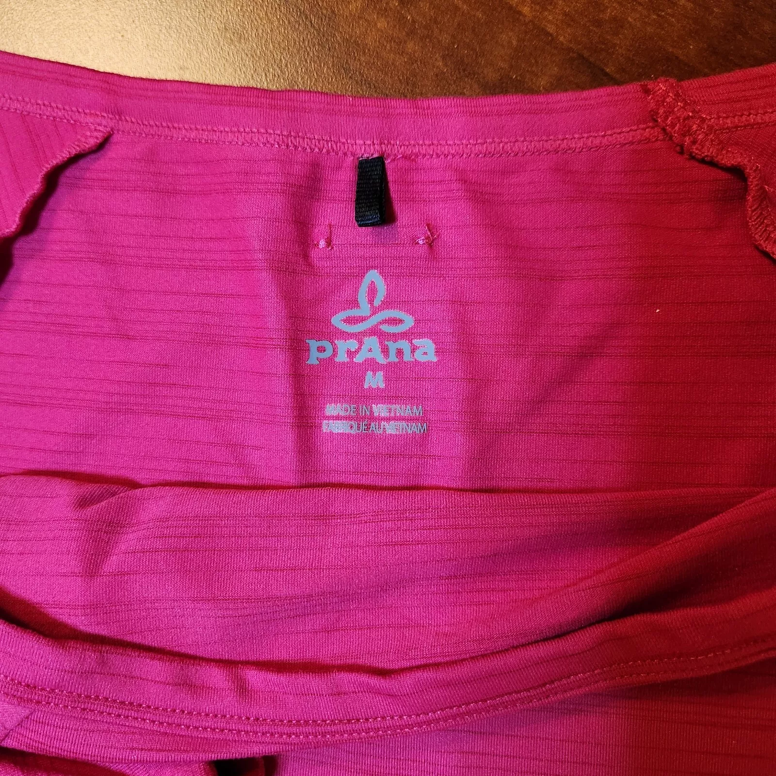prana ridgeview performance stretch oversized crop shirt