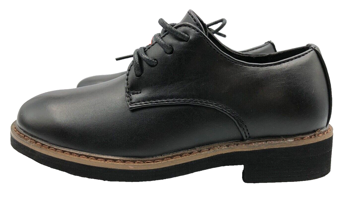 Deer Stags Denny Lace-Up Dress Shoes Boys Black Size 12M