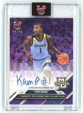2024-25 KAM JONES BOWMAN U NOW #14C 1ST TRIPLE DOUBLE PURPLE AUTO 19/25!!