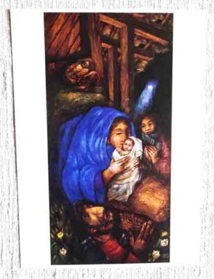 Kunstkarte Geburt Jesu, Weihnachten, Sieger Kder, Rosenberger Altar | eBay