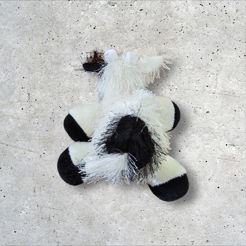 Ganz Webkinz Cow LIL KINZ 7" Black & White Stuffed Animal Plush HS003 No Code - Picture 5 of 10