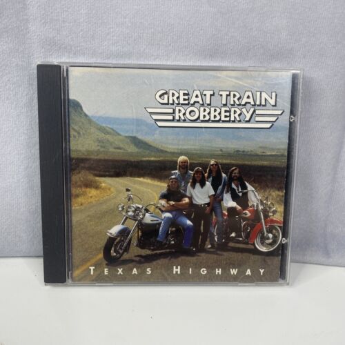 Gran robo de tren ""Texas Highway"" CD de música década de 1990 RARO - Imagen 1 de 7