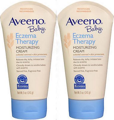 Aveeno Baby Eczema Cream 5oz 2 Pack Ebay